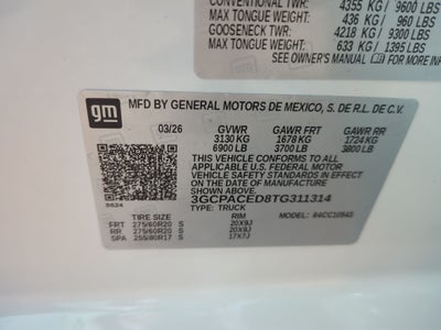 2026 Chevrolet Silverado 1500 LT